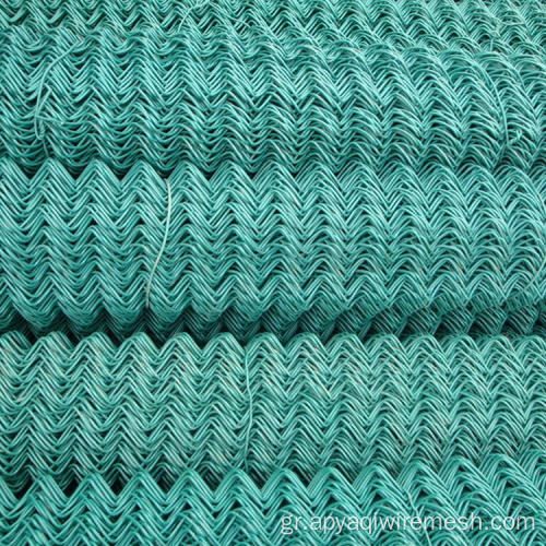 PVC Hot Dipped Galvanized Chain Link Fence